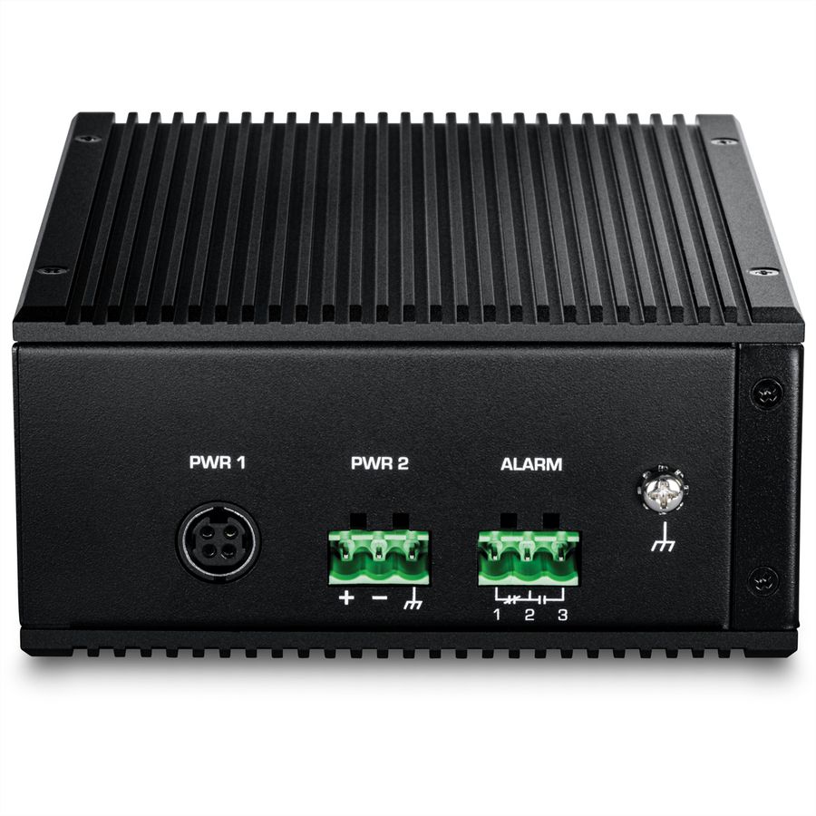 TRENDnet TI-BG50611 Industrial  DIN-Rail Switch 2,5G 6-Port PoE++ mit 10G Ports