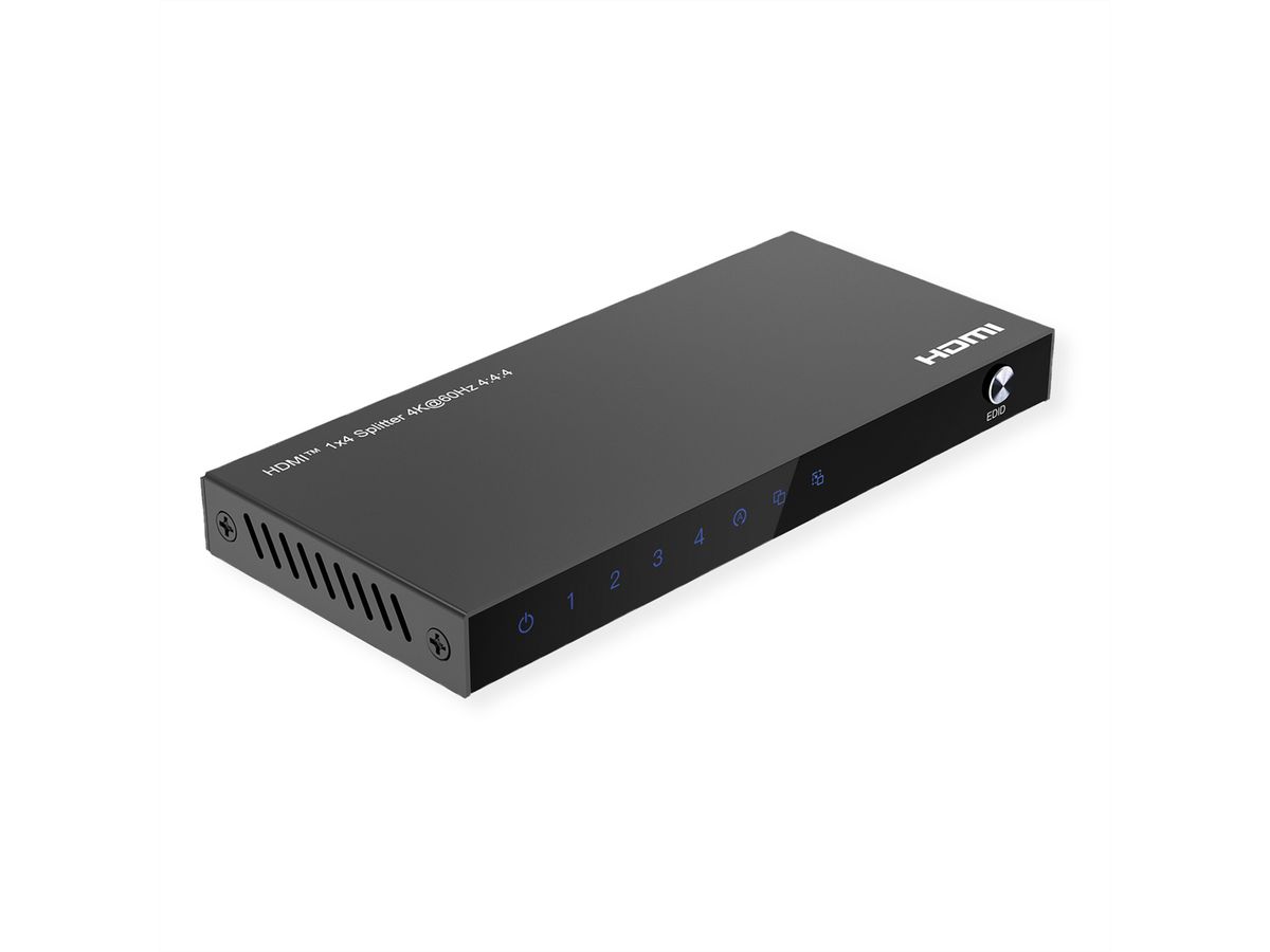 VALUE 4K HDMI Video-Splitter, 4-fach
