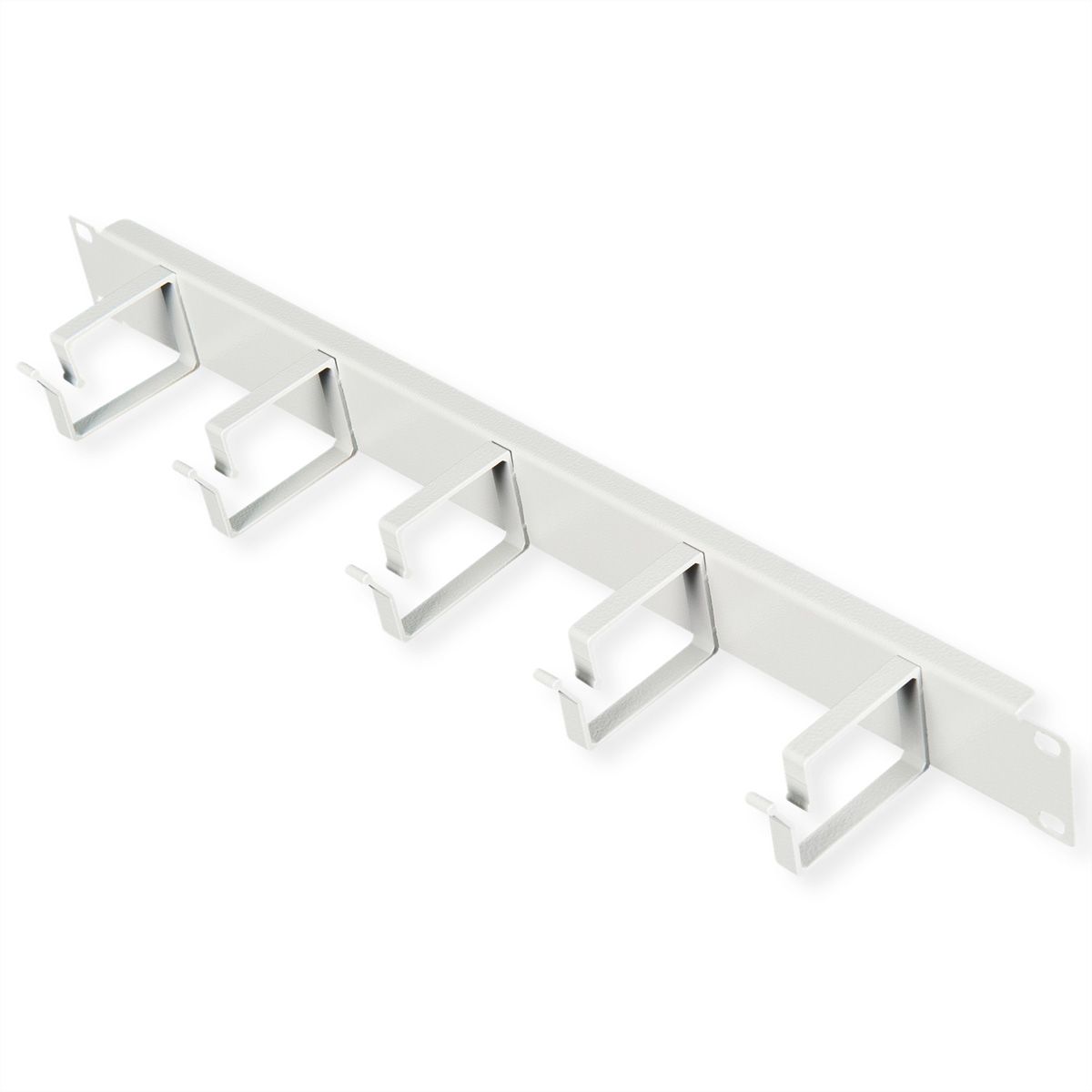 ROLINE 19-Zoll Rangierpanel 1 HE, 40x60mm grau