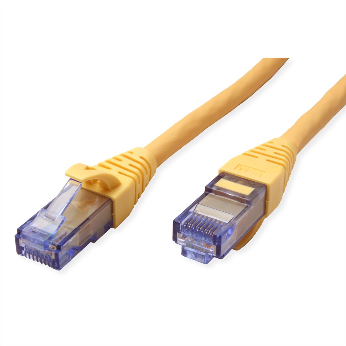 ROLINE Patchkabel Cat.6A UTP, Component Level, LSOH, gelb, 1 m