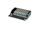 ROLINE Patchpanel, 8 Ports, Kat.5e (Class D), geschirmt, schwarz