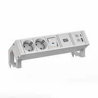 BACHMANN DESK2 white 2xCEE7/3 1xUSB A/C 22W 0,2m GST18