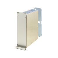 SCHROFF Kassetten PRO 6 HE-Bausätze, Frontplatte geschirmt (Textildichtung) - KAS S1 FS EMV 6HE 14TE 167T