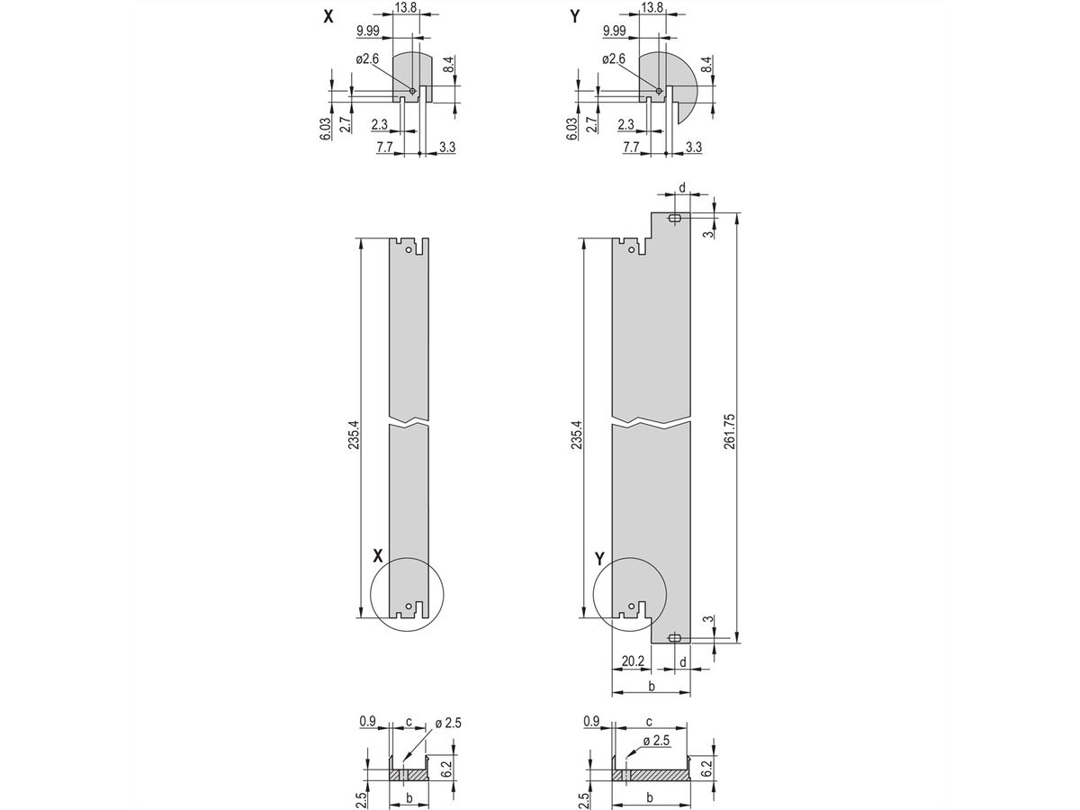 SCHROFF STECKBAUGRUPPE IET 6HE 12TE