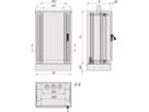 SCHROFF COM FTTX 1200H800B600T 1TUER