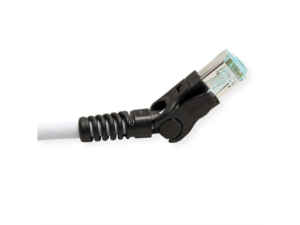 EasyLan VarioBoot Patchkabel Kat.6A, S/FTP, grau, 2 m