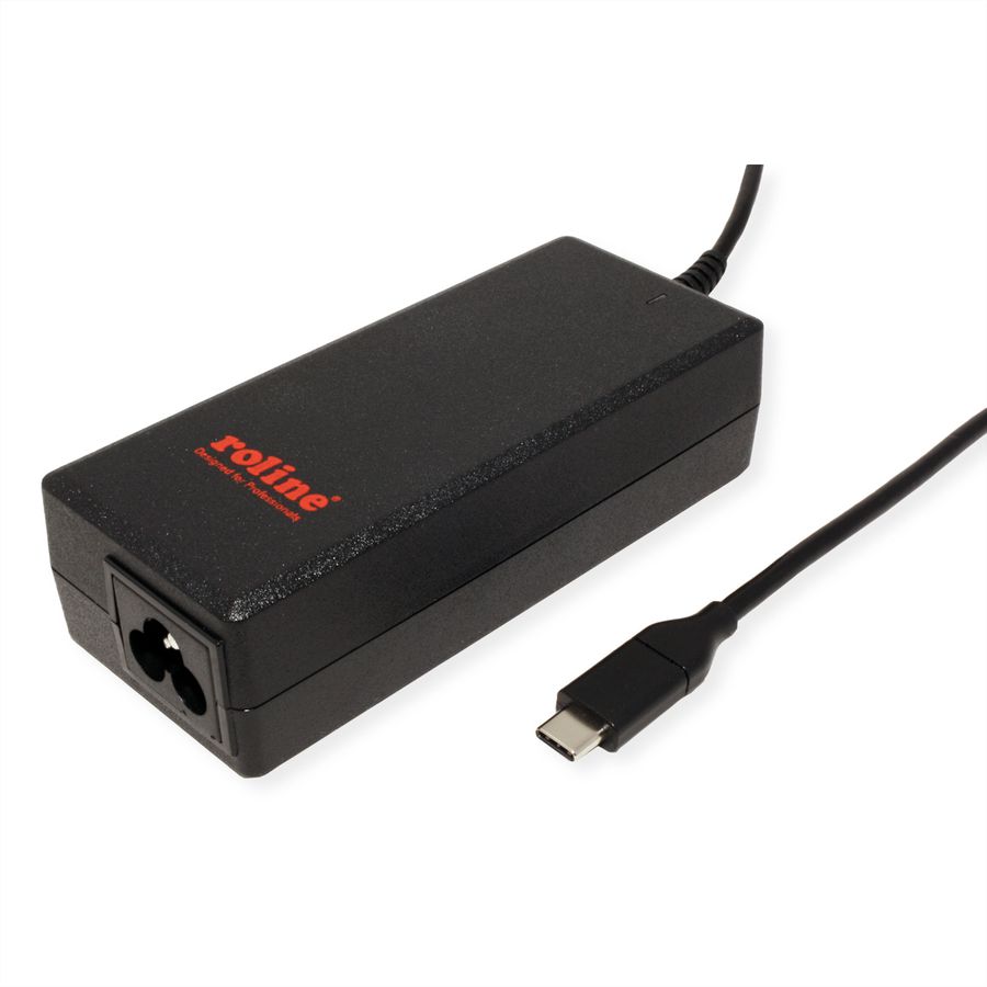ROLINE USB Charger mit C5/C6 Anschluss, 1x USB-C, 65 W
