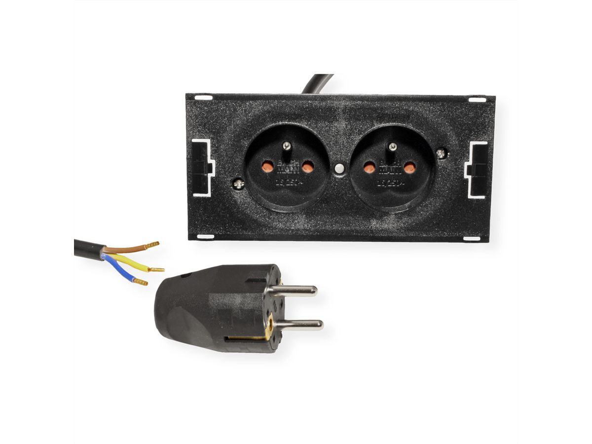 BACHMANN DUE 2xUTE Strom 2,0m AEH