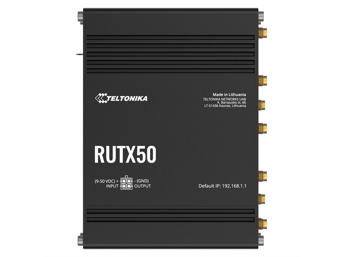 TELTONIKA RUTX50 5G/4G/LTE Industrie Router
