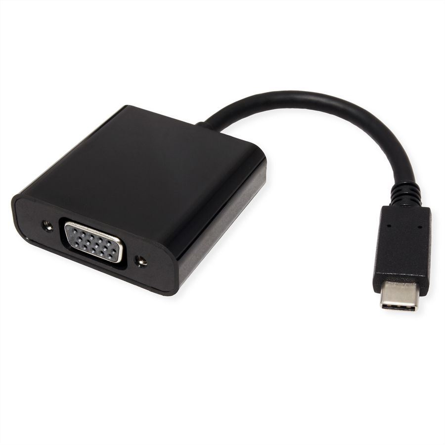 VALUE Display Adapter USB Typ C - VGA, Audio