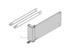 SCHROFF Filler-Modul mit Pull-Griff-Mechanik (Stahl, rostfrei) - AMC BLINDMODUL C S