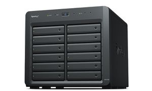 Synology DX1215II Speicherlaufwerksgehäuse HDD / SSD-Gehäuse Schwarz 2.5/3.5"