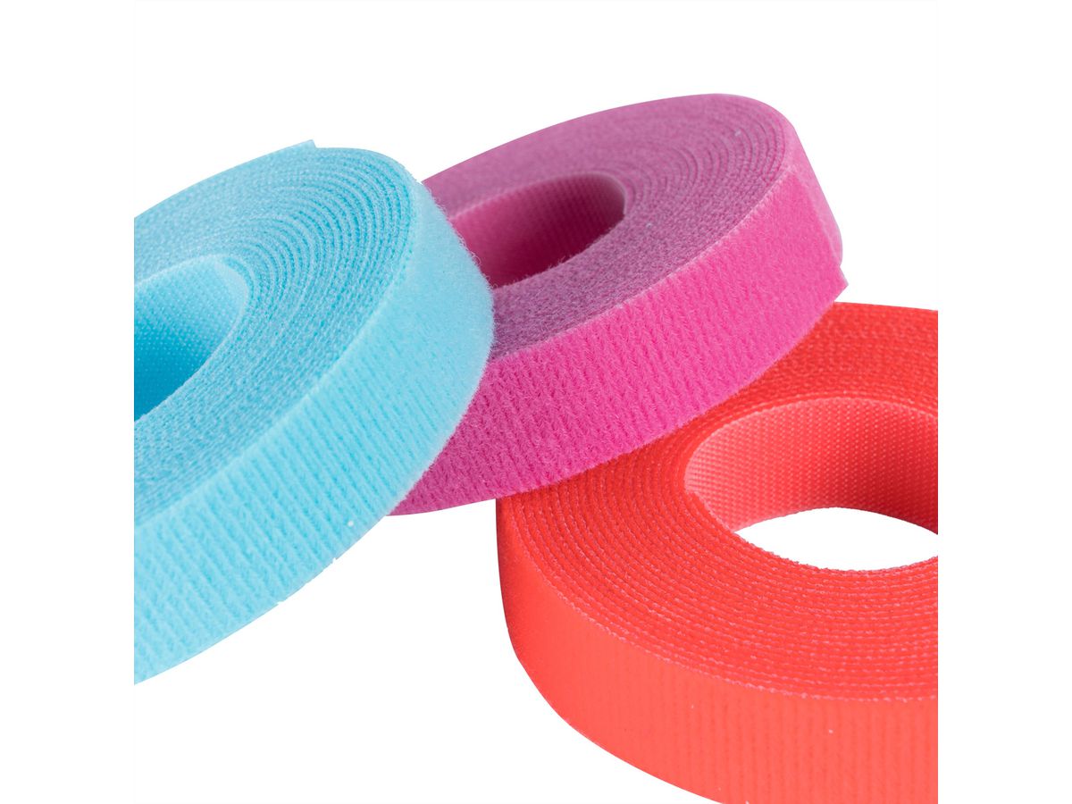 VELCRO® One Wrap® Band 13 mm breit, blau, 25 m