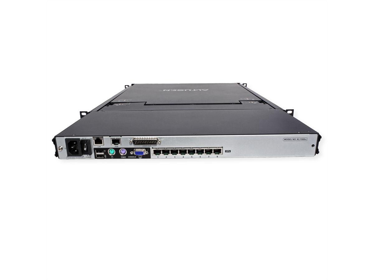 ATEN KL1508AiN 48cm LCD IP-KVM 8-Port, FR-Layout