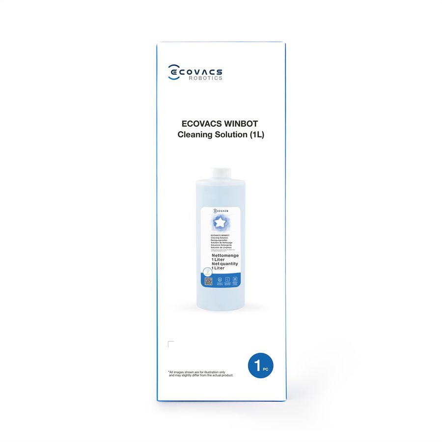 Ecovacs Reinigungslösung 1L, zu Winbots-Serie