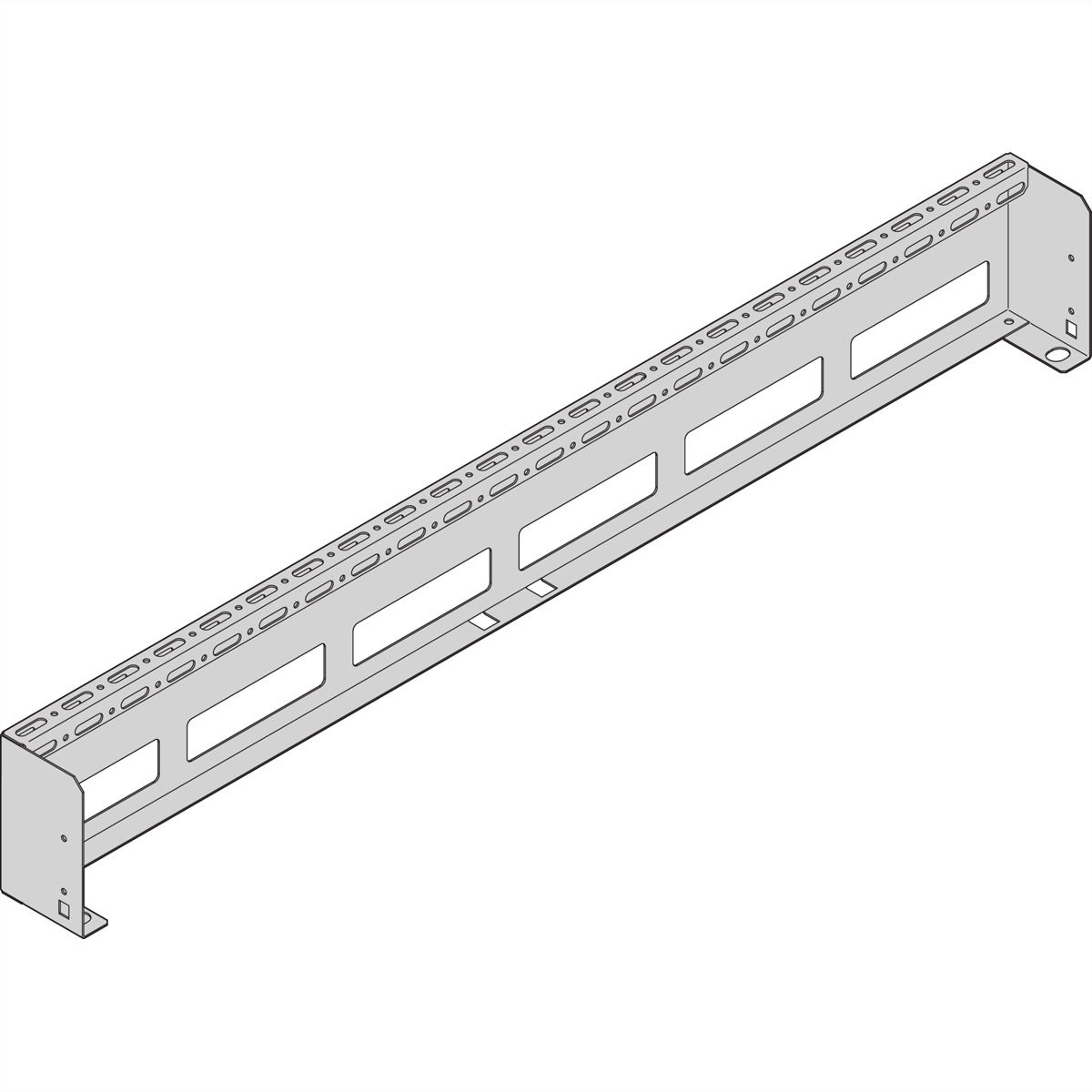 SCHROFF ADAPTER SCHIENE DACH 1200T (2X)