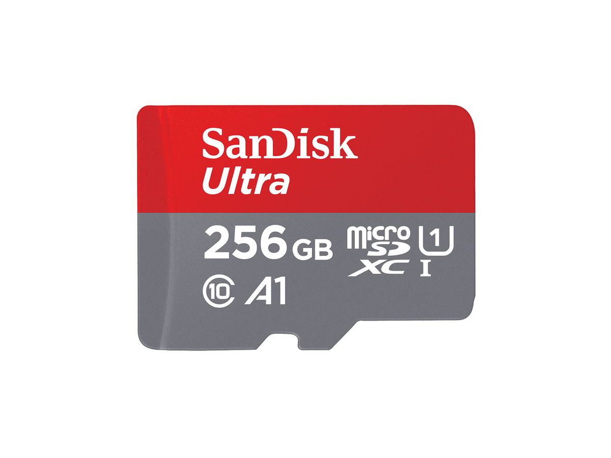 SanDisk Ultra microSD Speicherkarte 256 GB MicroSDXC UHS-I Klasse 10