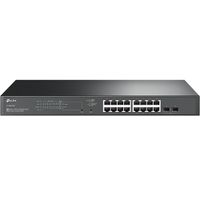 TP-Link TL-SG2218P Netzwerk-Switch L2/L2+ Gigabit Ethernet (10/100/1000) Power over Ethernet (PoE) 1U Schwarz