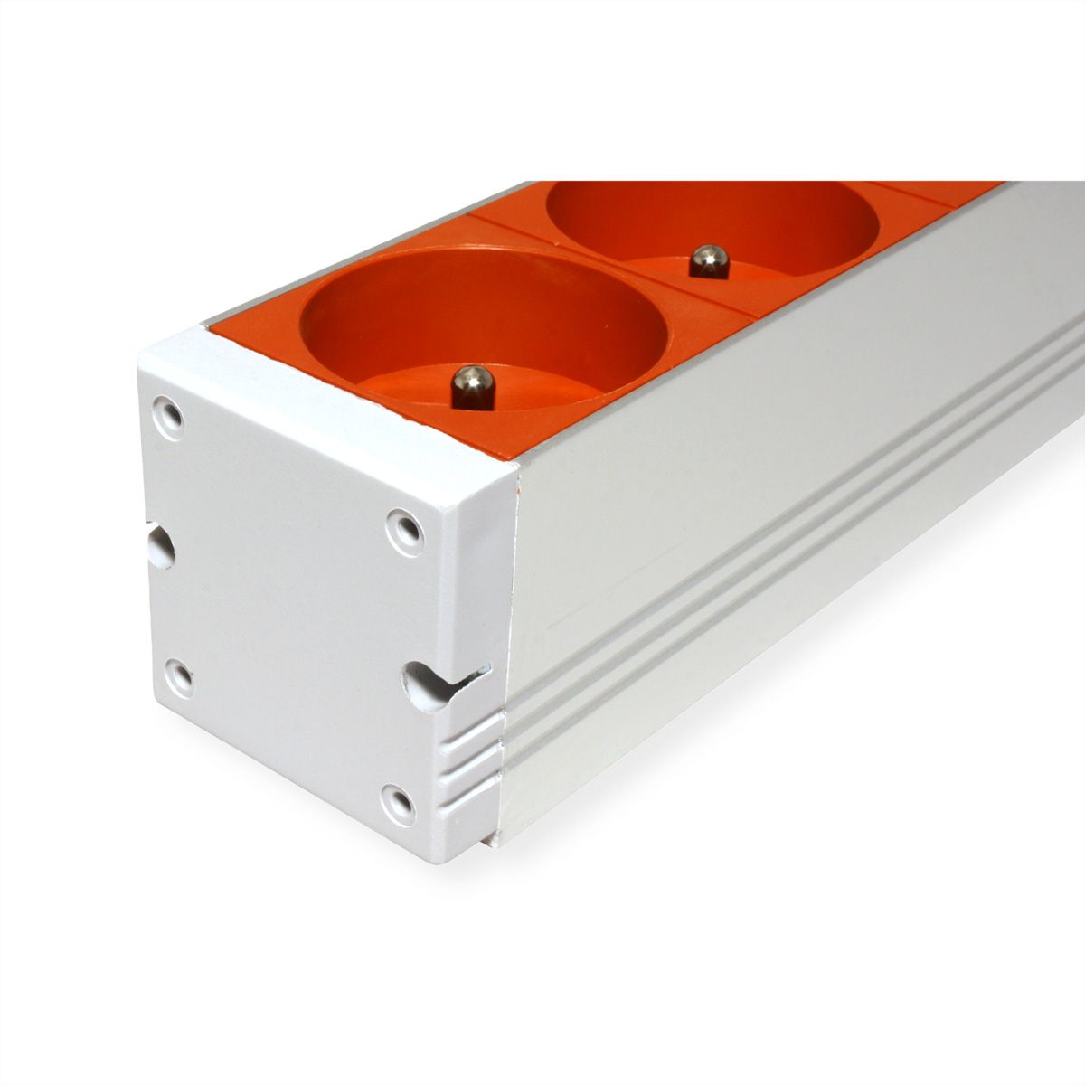 BACHMANN 19" 1HE 8xUTE rt 1xFuse 10A Strom 2,0m