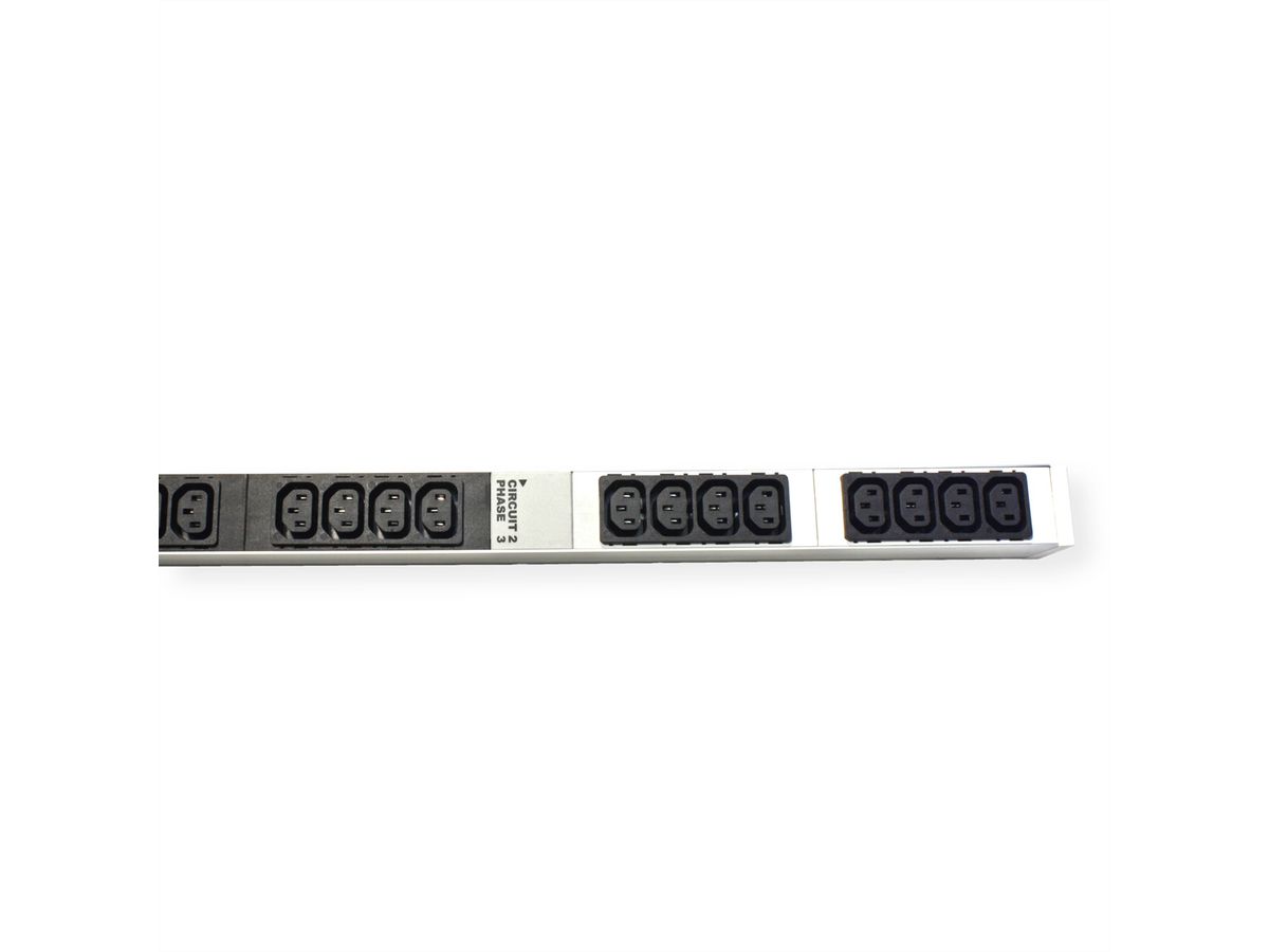 BACHMANN IT PDU ALU 0HE 48x C13 2x3x32A offen