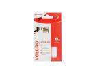 VELCRO® Klettband Selbstklebend, Haken & Flausch 20mm x 50cm Weiß