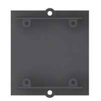 BACHMANN Custom Modul Blindabdeckung mit Anschraubdome, schwarz