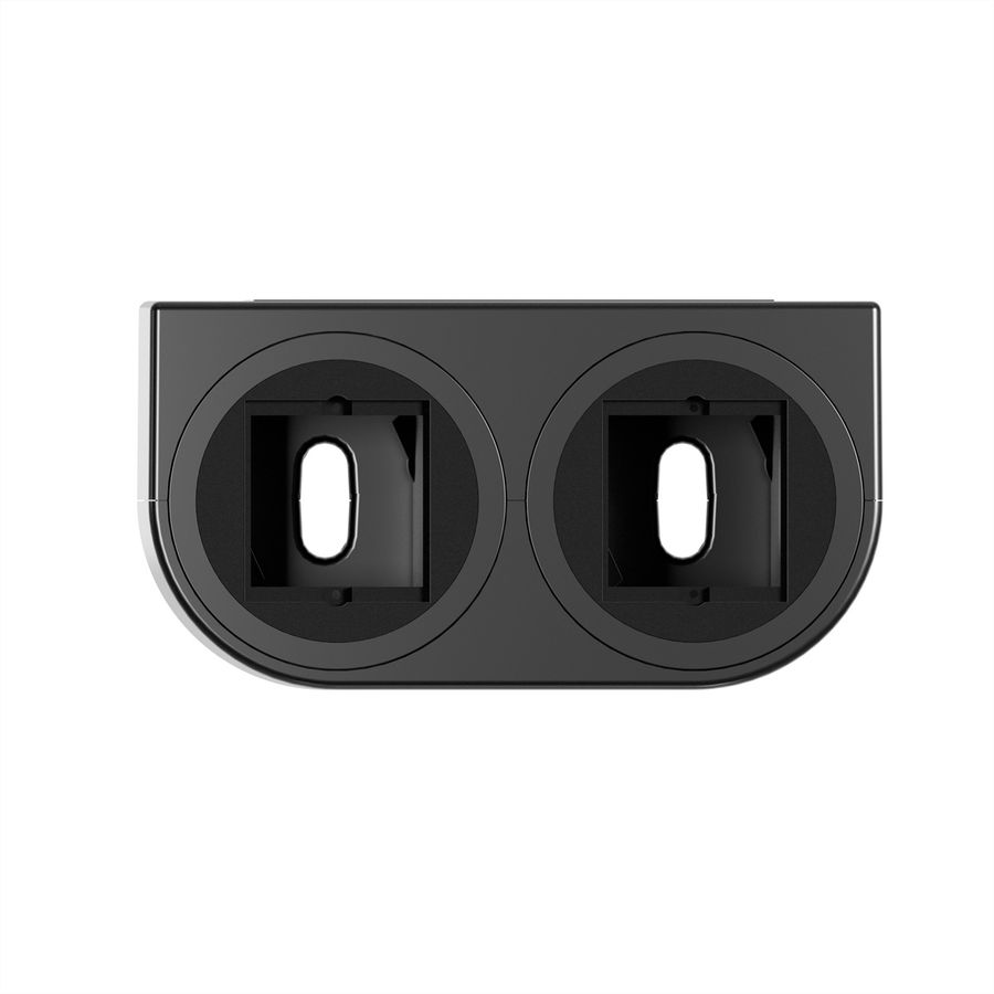 BACHMANN PIX HOLDER DOUBLE, 2x CM, schwarz