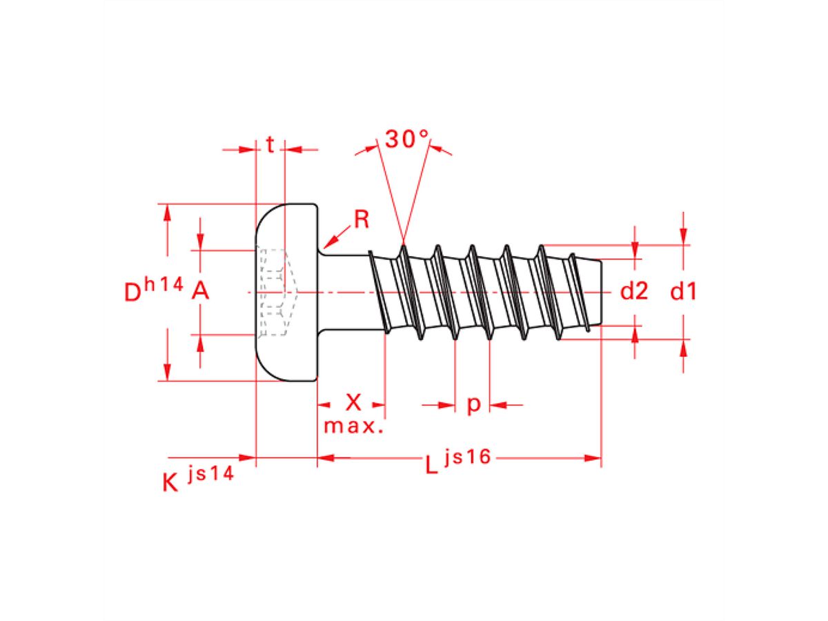 BACHMANN Torx T6 Schrauben für Custom Module, 10 Stk.