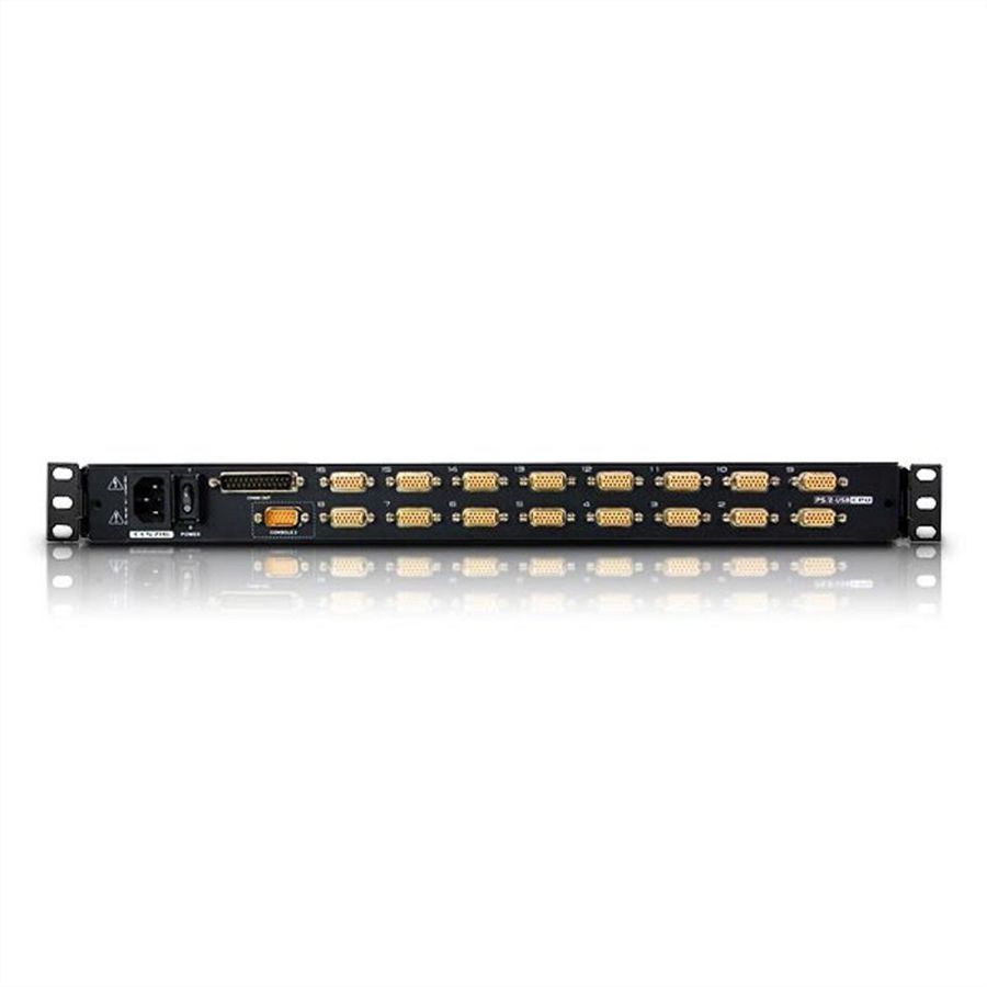 ATEN CL5716N LCD KVM Switch, USB-PS/2, VGA, DE-Layout