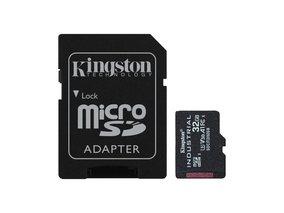 Kingston Technology Industrial Speicherkarte 32 GB MiniSDHC UHS-I Klasse 10