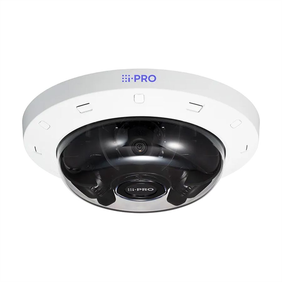 i-PRO 3x4K AI OUTDOOR VANDAL Multi-Sensor Kamera, weiß