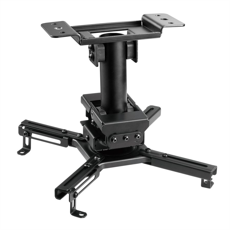 VALUE Hochbelastbare Projektor-Deckenhalterung, bis 45 kg, schwarz