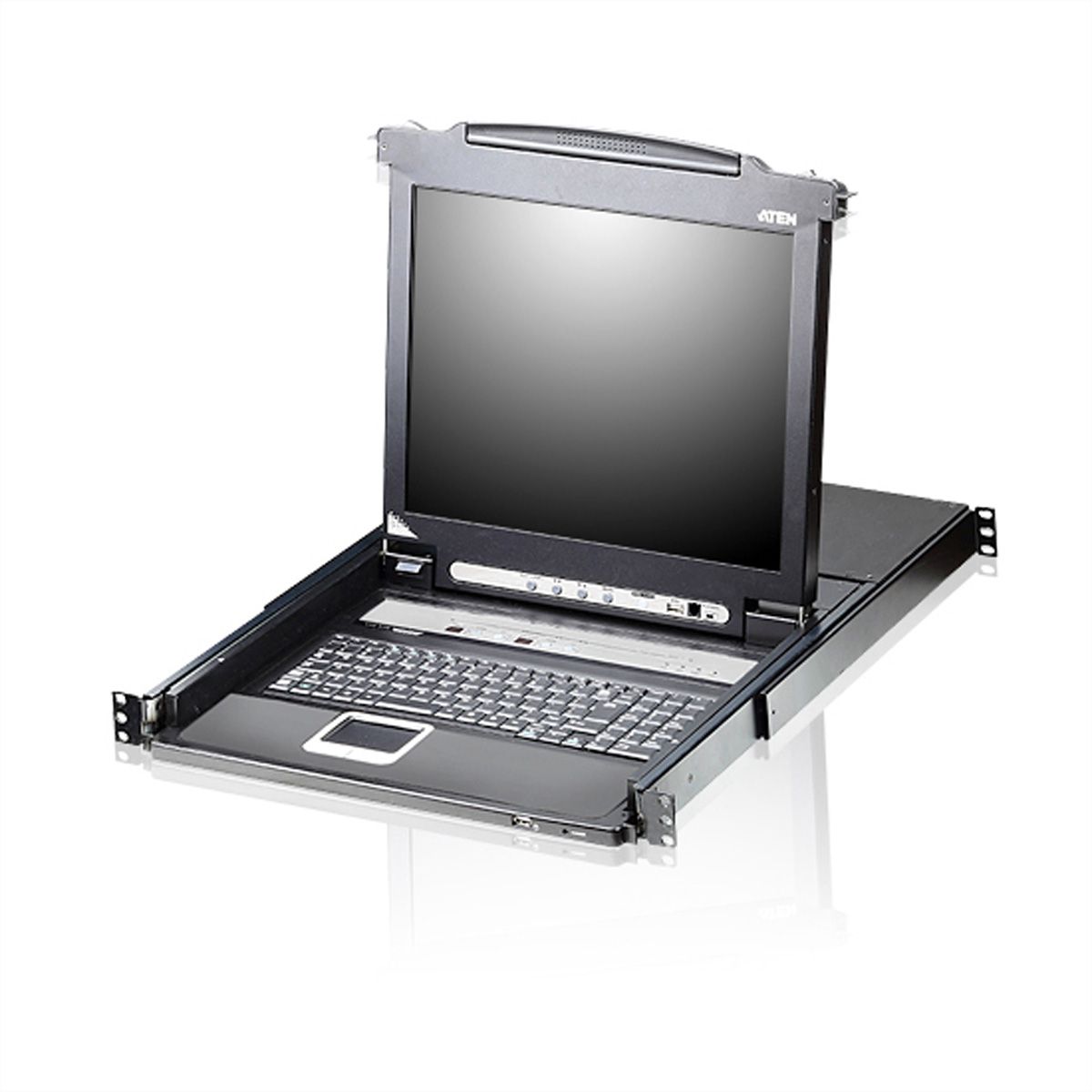 ATEN CL5708N LCD KVM Switch, USB-PS/2, VGA, CH-Layout