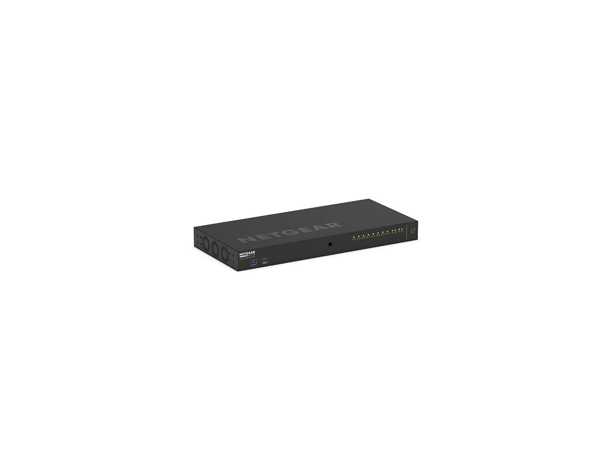 NETGEAR M4250-10G2XF-PoE+ Managed L2/L3 Gigabit Ethernet (10/100/1000) Power over Ethernet (PoE) 1U Schwarz