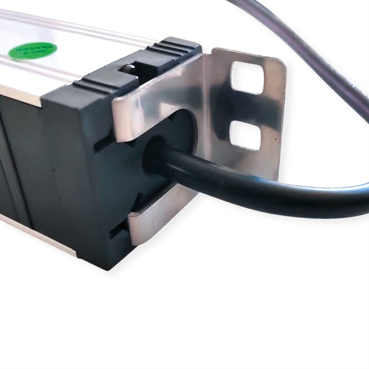 VALUE 19-Zoll-Steckdosenleiste 7fach mit Überlastschutz, 1 HE, Schutzkontakt-Stecker, 1,8 m