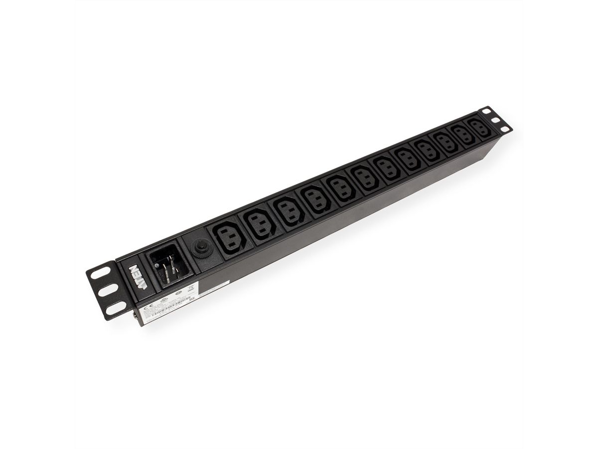 ATEN PE0212G 1U 16A 12-Port Basic PDU