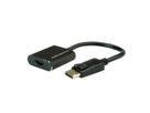 ROLINE DisplayPort-HDMI Adapter, v1.4, HDR 10, DP ST-HDMI BU, Aktiv