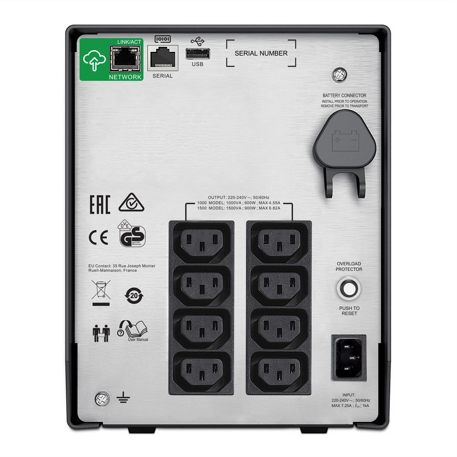 APC SMC1000i-C, Line Interaktive USV