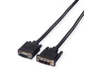 VALUE DVI-VGA Kabel, DVI (12+5) ST - VGA ST, 5 m