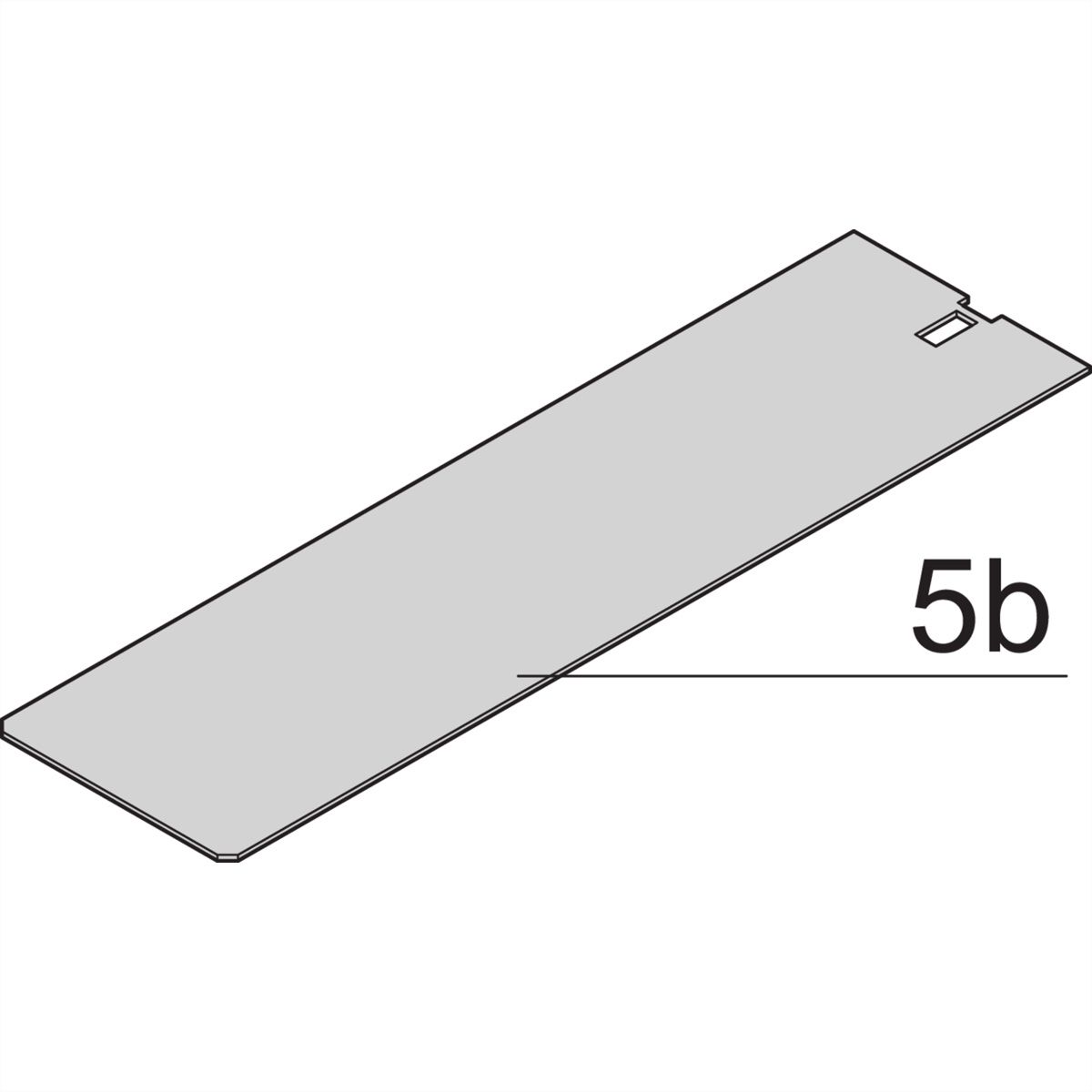 SCHROFF Kassetten PRO 6 HE-Bausätze, Frontplatte geschirmt (Textildichtung) - KAS S1 OP EMV 6HE 28TE 167T