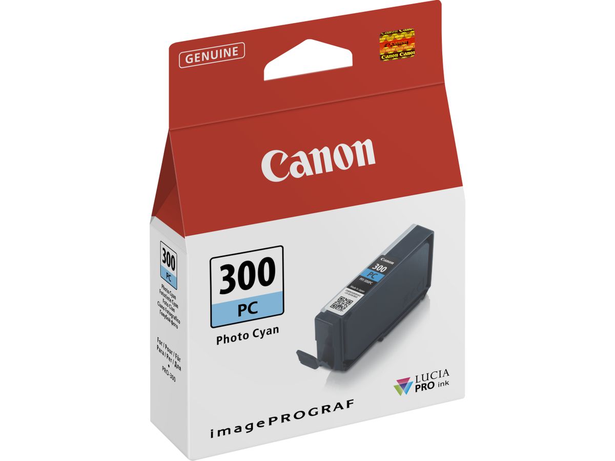 Canon PFI-300PC Tinte Foto-Cyan
