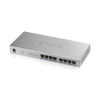 Zyxel GS1008HP Unmanaged Gigabit Ethernet (10/100/1000) Power over Ethernet (PoE) Grau