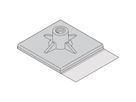 SCHROFF KLEBESOCKEL M2,5 L5,0 10ST