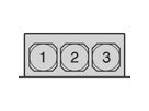 SCHROFF UMLUEFTER 19"1HE 230V M.SCH.