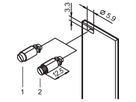 SCHROFF Schnellverschluss mit Schraubenschlitz - SCHN.VERSCHL M.SCHL.SW 100ST