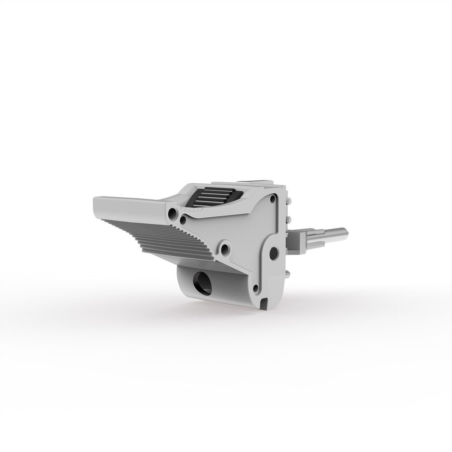 SCHROFF IEL-Griff - IEL-GRIFF UNTEN GR/SW 10STK