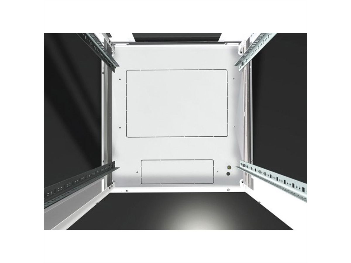 CONTEG RI7 ISeven IT-Schrank 42 HE, 800 x 800mm, grau
