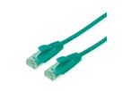 ROLINE RM Patchkabel Kat.6A UTP, grün, 15 m