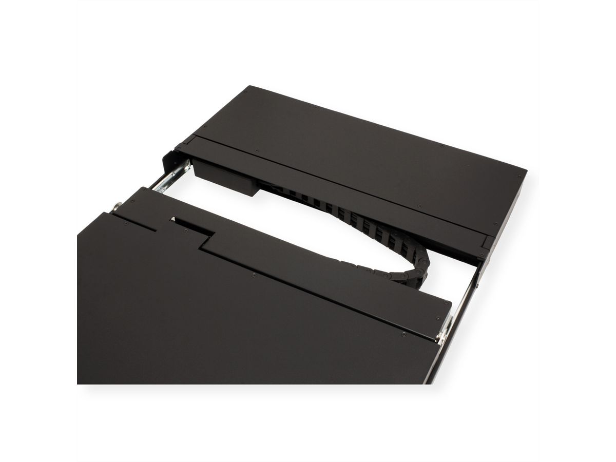 VALUE 19"-KVM-Switch, 8-Port, 48 cm (19") TFT (16:9), VGA, USB, UK-Layout