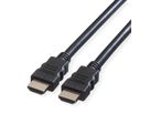 VALUE 8K HDMI Ultra HD Kabel mit Ethernet, ST/ST, schwarz, 1 m